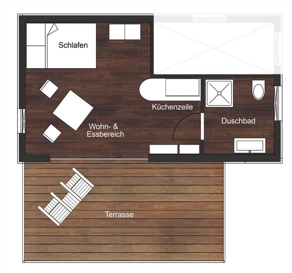 Petit-Chalet Am Hainer See Rotha Экстерьер фото
